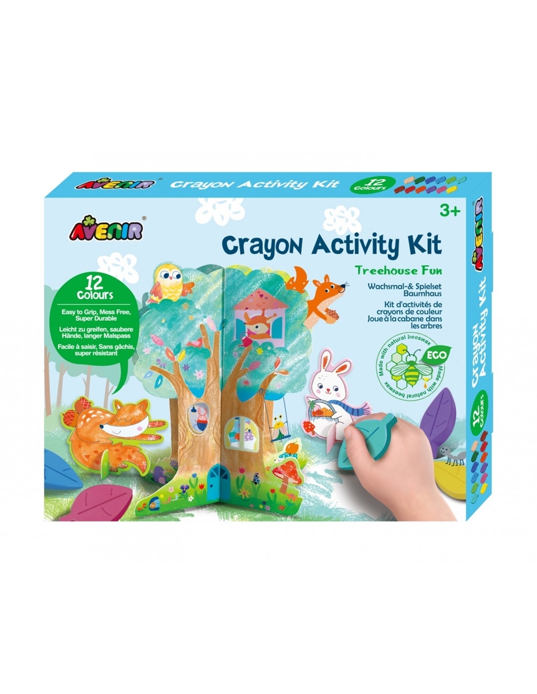 CRAYON ACTIVITY KIT-TREEHOUSE FUN