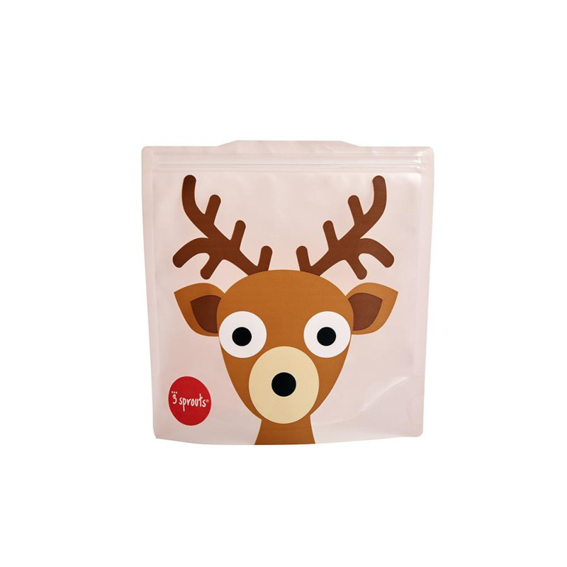 3SP Reusable Sandwich Bag Deer