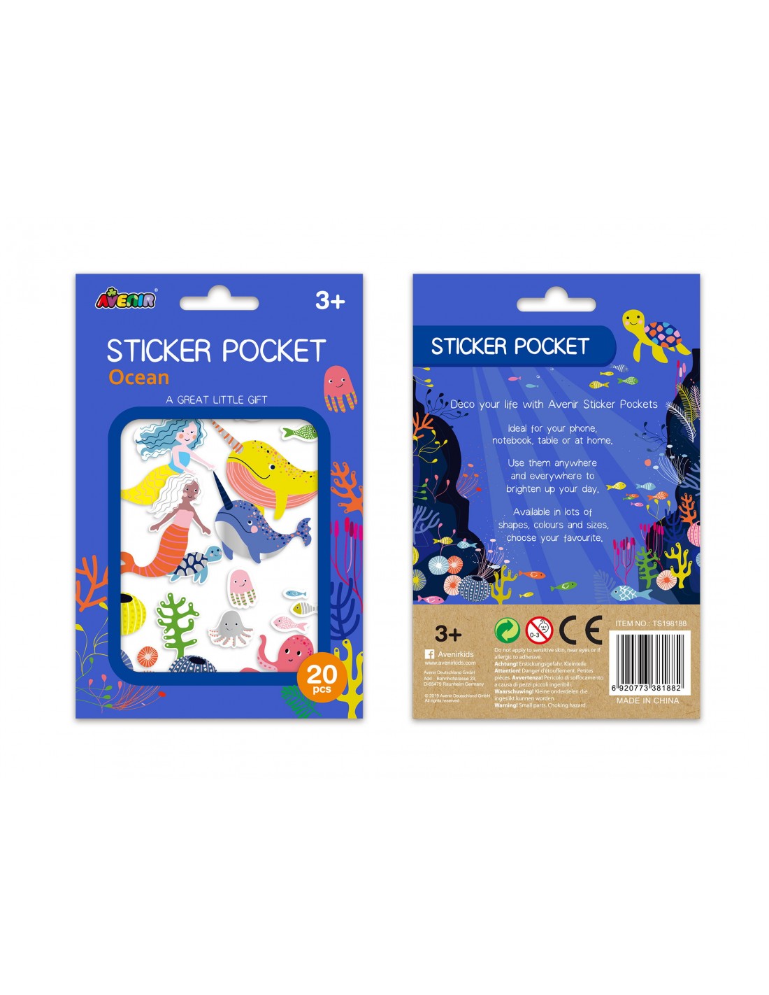 STICKER POCKET - OCEAN - Image 2