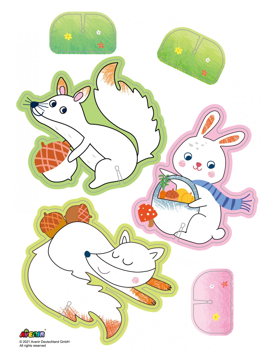 CRAYON ACTIVITY KIT-TREEHOUSE FUN - Image 3