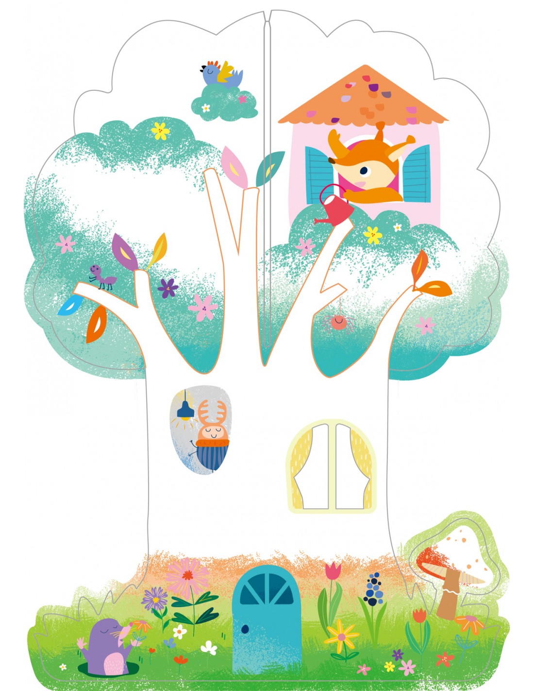 CRAYON ACTIVITY KIT-TREEHOUSE FUN - Image 5