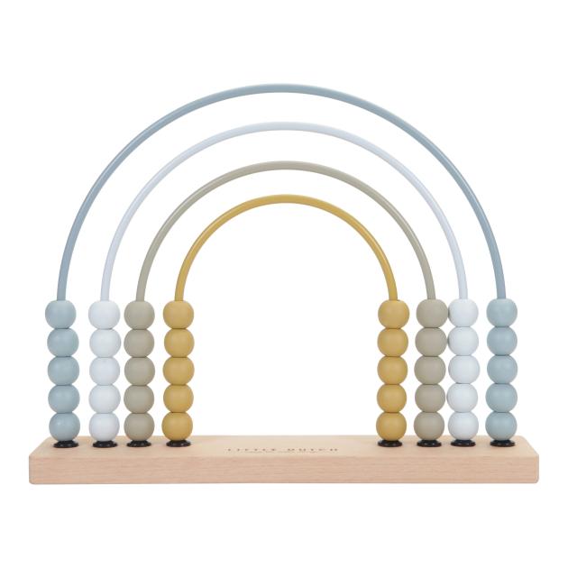 LITTLE DUTCH. Αριθμητήριο Ουράνιο Τόξο (γαλάζιο)