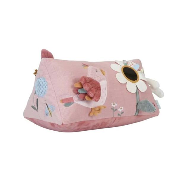 LITTLE DUTCH. Υφασμάτινο τρίγωνο δραστηριοτήτων Flowers & Butterflies
