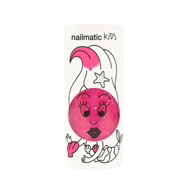 NAILMATIC. Βερνίκι νυχιών Sissi (ροζ glitter)