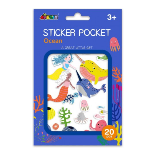 STICKER POCKET - OCEAN