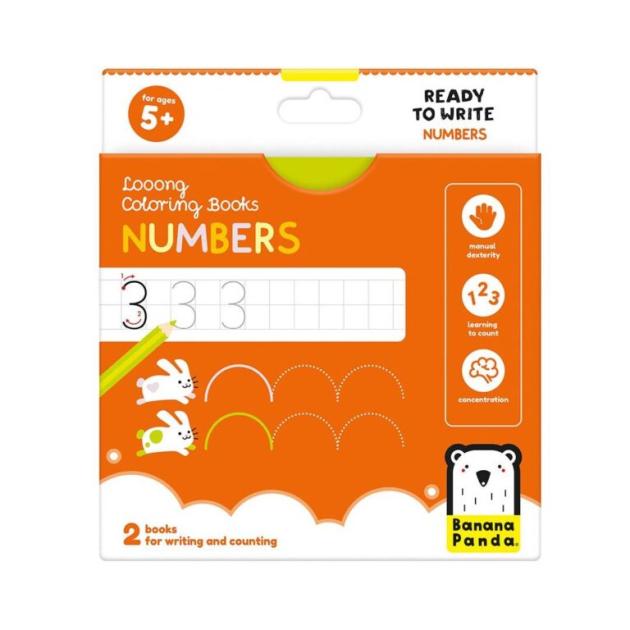 BP LONG COL BOOKS - READY TO WRITE NUMBERS 5+