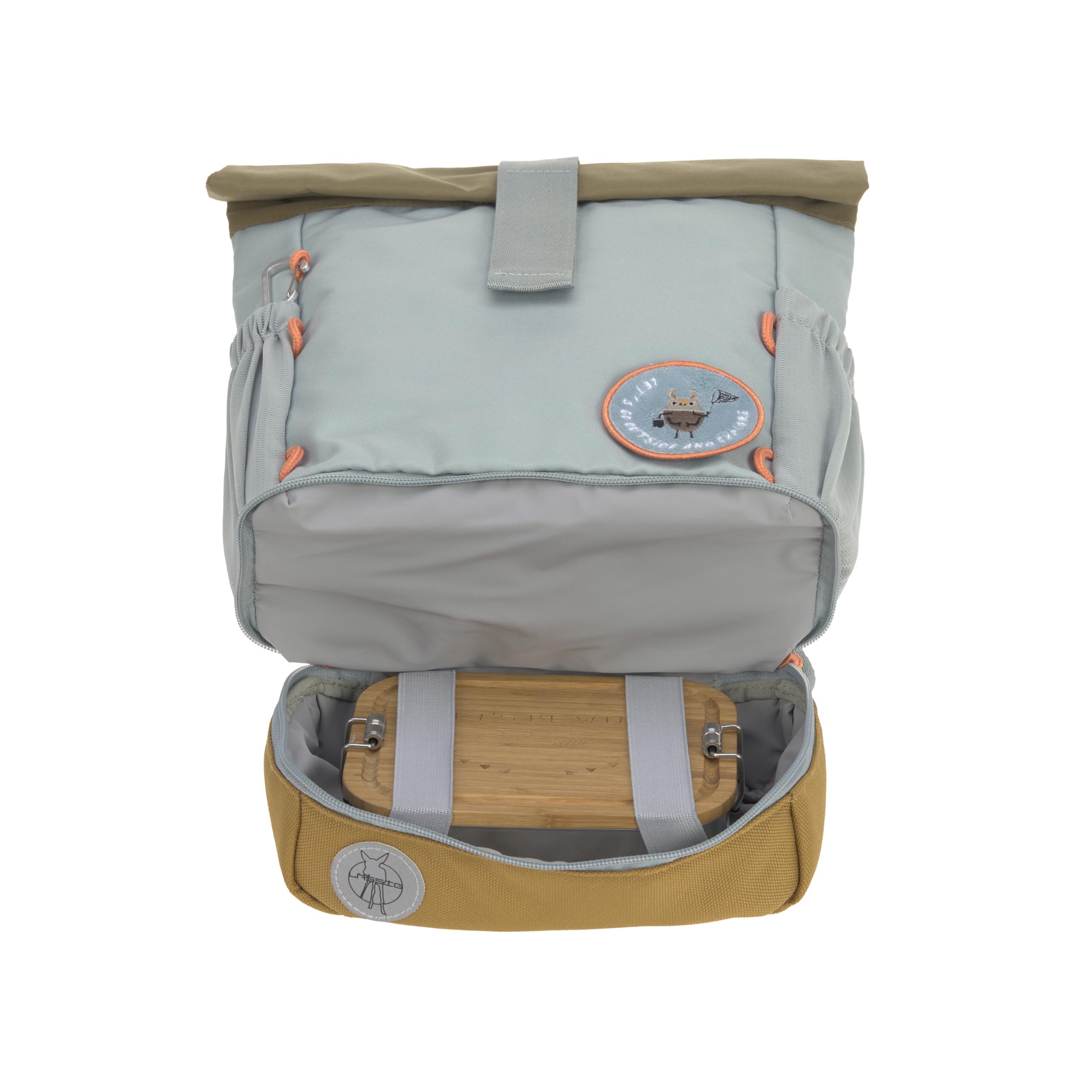 Laessig Παιδική τσάντα πλάτης Rolltop-Nature, Light Blue - Image 6