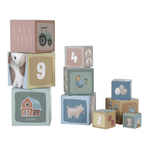 LITTLE DUTCH. Πυραμίδα ταξινόμησης Little Farm FSC - Image 9