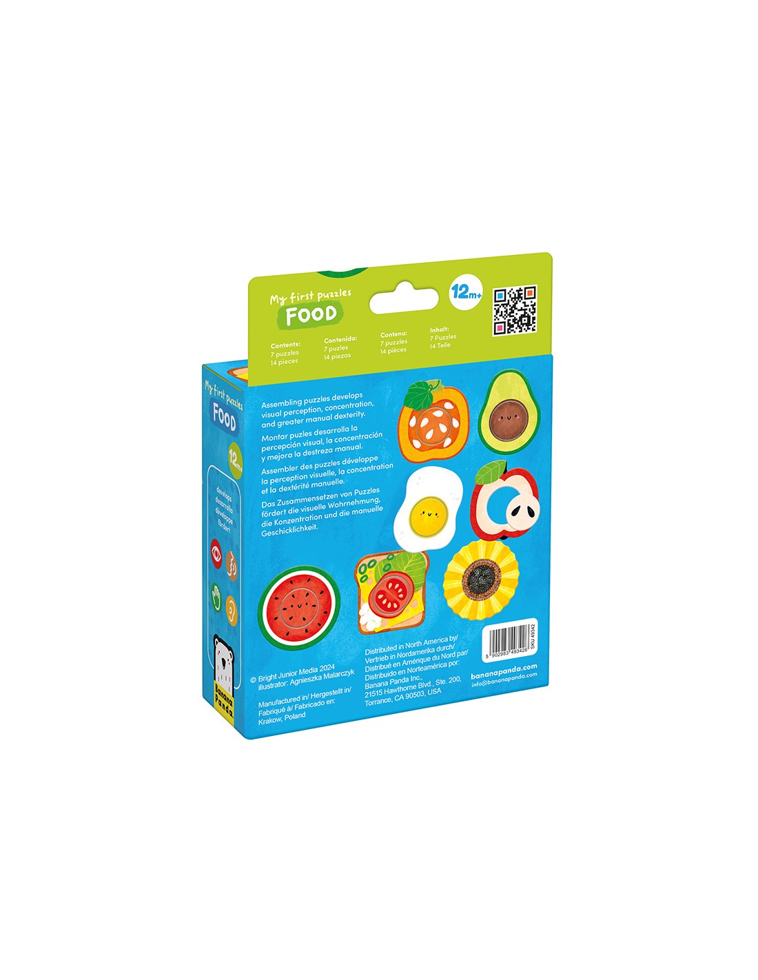 MY FIRST PUZZLES FOOD 12M+ - Image 2