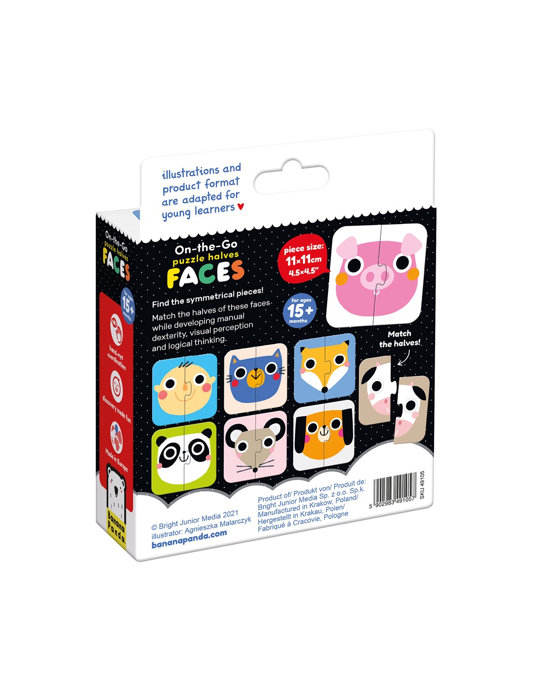 ON-THE-GO PUZZLE HALVES FACES - Image 5