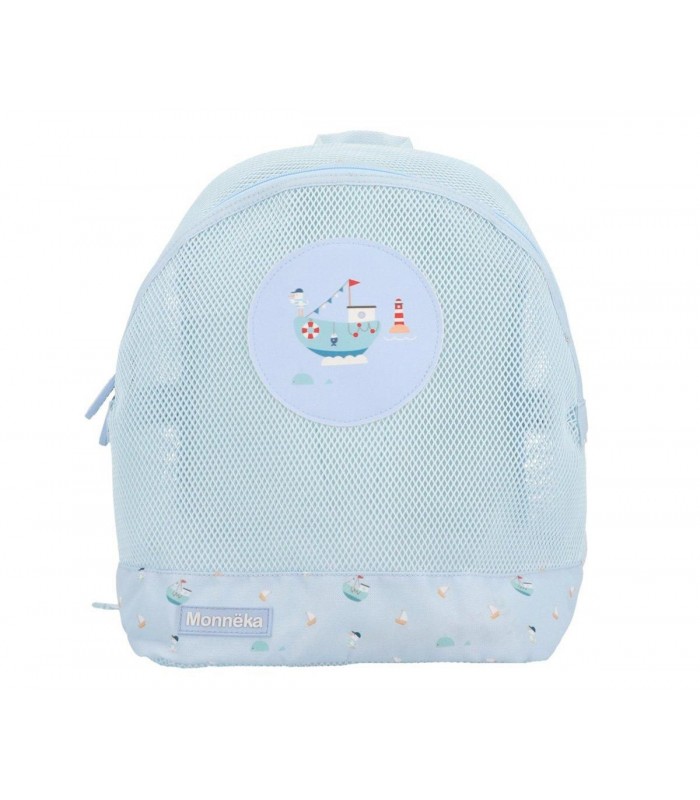 Monnëka Σακίδιο παραλίας με δίχτυ Fishing Boat