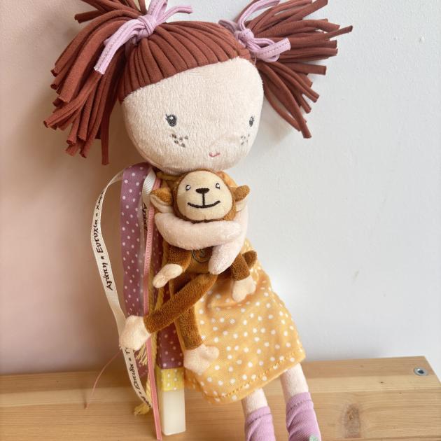 Πασχαλινή λαμπάδα Κούκλα Sophia 35 εκ Little Dutch