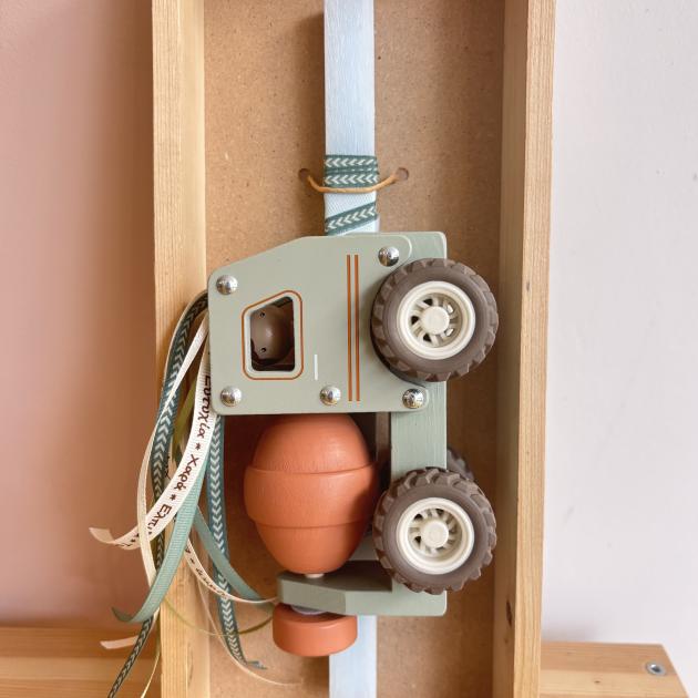 Πασχαλινή λαμπάδα Ξύλινη μπετονιέρα Little Dutch