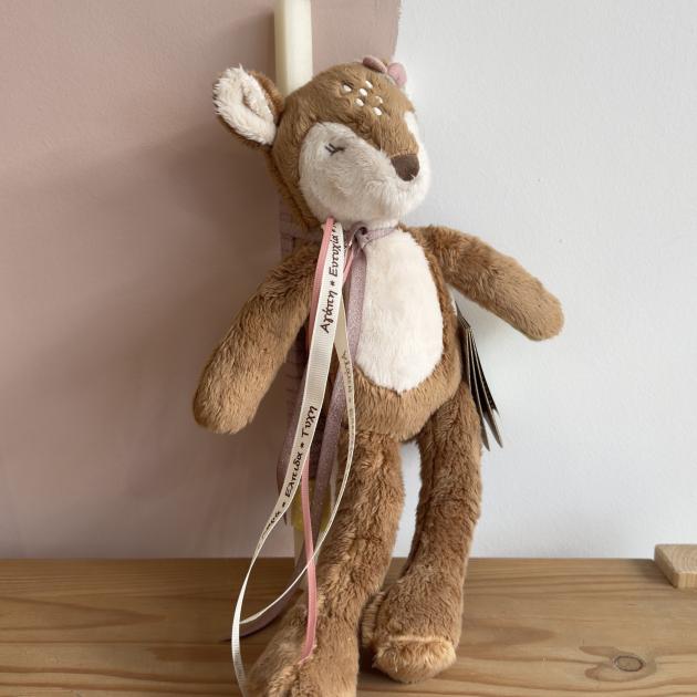 Πασχαλινή λαμπάδα υφασμάτινο ελαφάκι Little Dutch