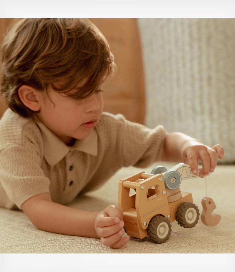 Πασχαλινή λαμπάδα Ξύλινος γερανός Little Dutch - Image 3